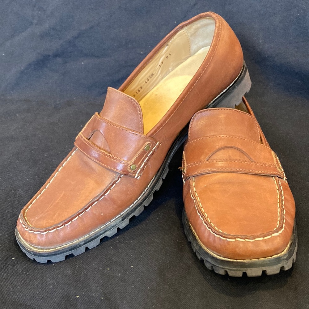 Cole Haan Leather Penny Loafers Size 10